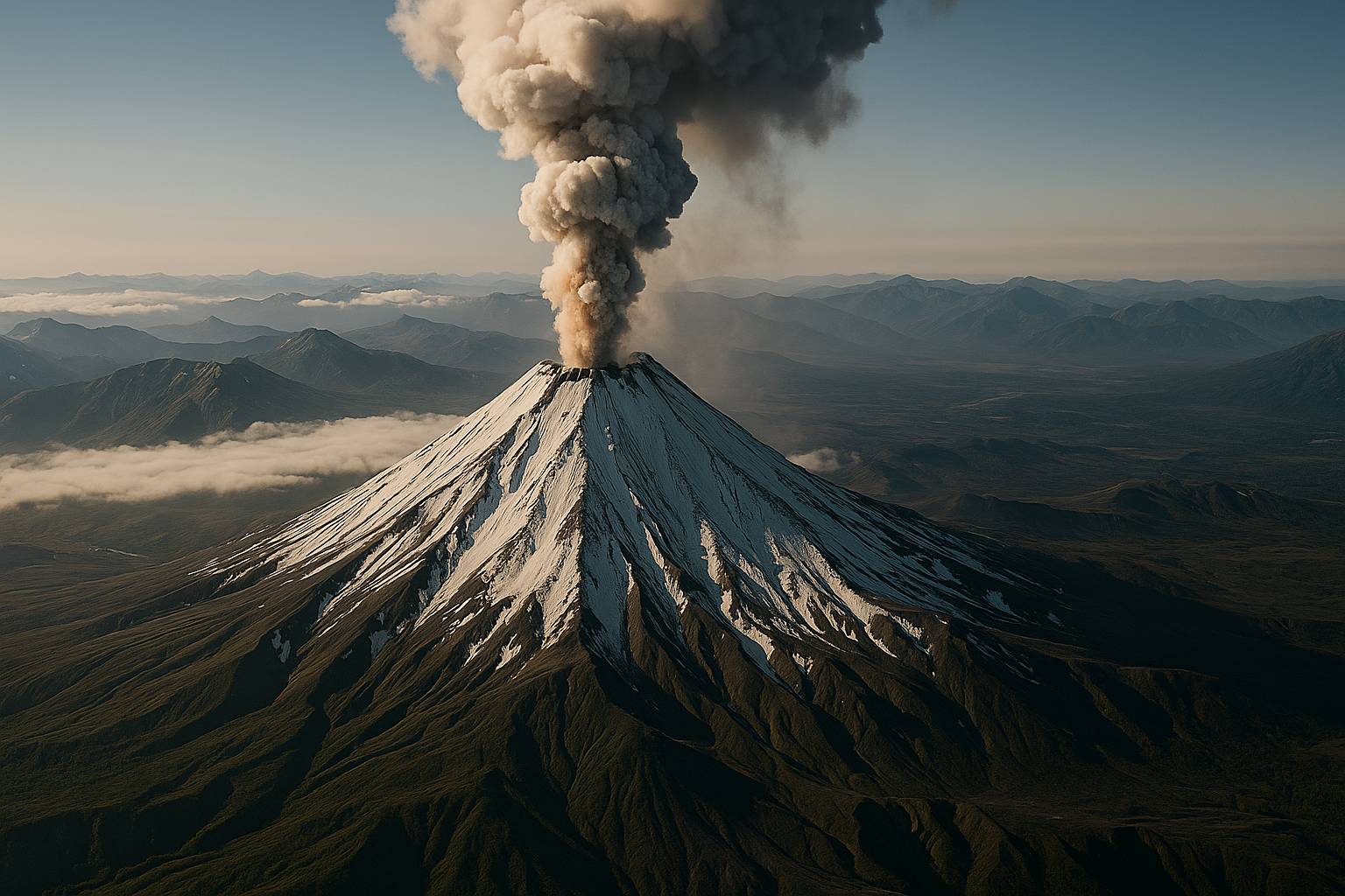 Извержение вулкана